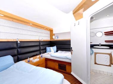 M/Y Blue Pearl  - Delux Twin Bed Cabin